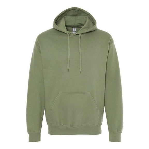 Gildan Softstyle® Hooded Sweatshirt SF500 - Military Green Size XL