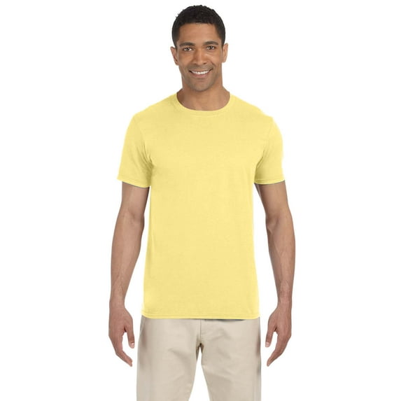 Gildan Softstyle Adult Tee , G640 , Cornsilk , XX-Large