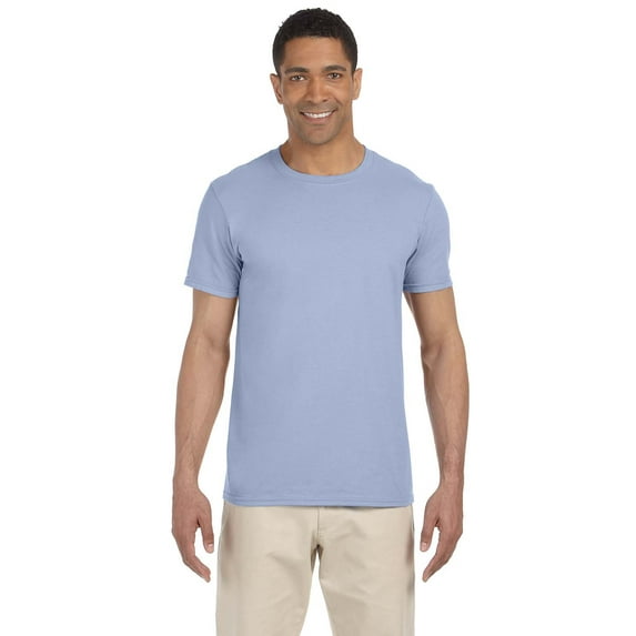 Gildan Softstyle Adult Tee , G640 , Light Blue , XX-Large