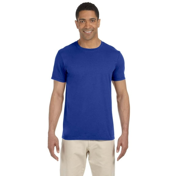 Gildan Softstyle Adult Tee , G640 , Royal , X-Small