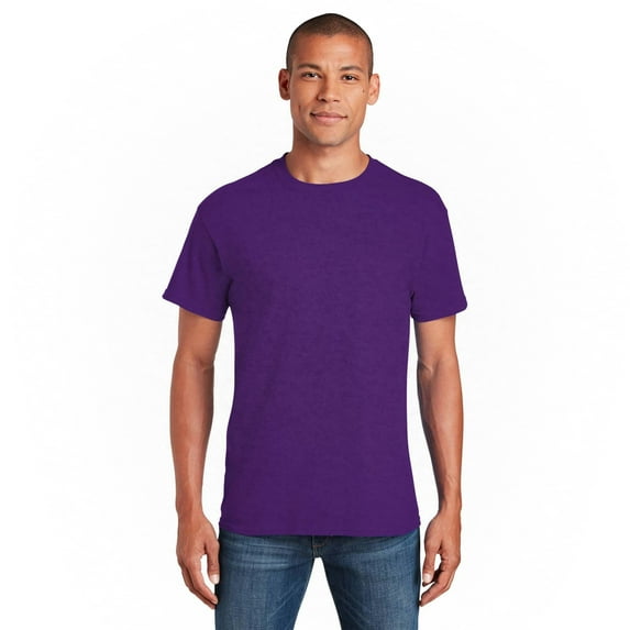 Gildan Softstyle Crewneck CVC T-Shirts, 60/40 Cotton/Polyester Adult Short Sleeve Tee, XL Amethyst