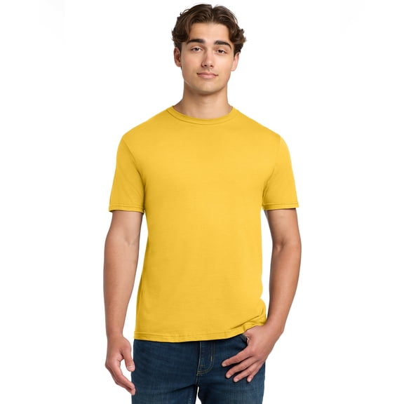 Gildan Softstyle Crewneck CVC T-Shirts, 60/40 Cotton/Polyester Adult Short Sleeve Tee, XL Daisy Mist