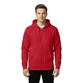 thumbnail image 1 of Gildan Softstyle Full-Zip Hooded Sweatshirt, Men's Fleece Pullover Red Hoodie, 2XL, 1 of 5