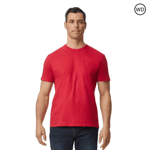 Gildan Softstyle Lightweight Cotton T-Shirt for Adult, True Red, XL