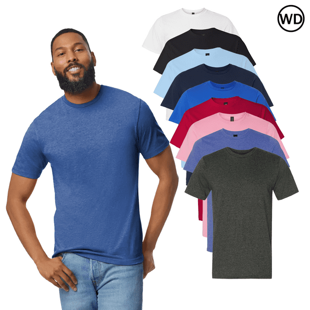 Gildan Softstyle Lightweight T-Shirt, Men's Crewneck Tee, Ring