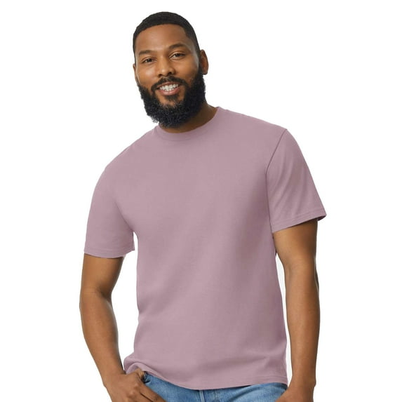 Gildan Softstyle Men's Midweight T-Shirt, Short Sleeve Classic Fit Cotton Tee, Paragon, 3XL