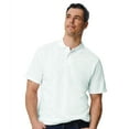 thumbnail image 1 of Gildan Softstyle Men's Pique Polo Shirt, White, Sizes S-3XL, Short Sleeve, Classic, 100 Cotton, 1 of 5