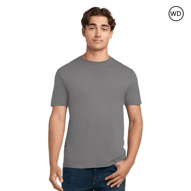 Gildan Softstyle Midweight Short Sleeve Cotton T-Shirt for Men, Charcoal, S