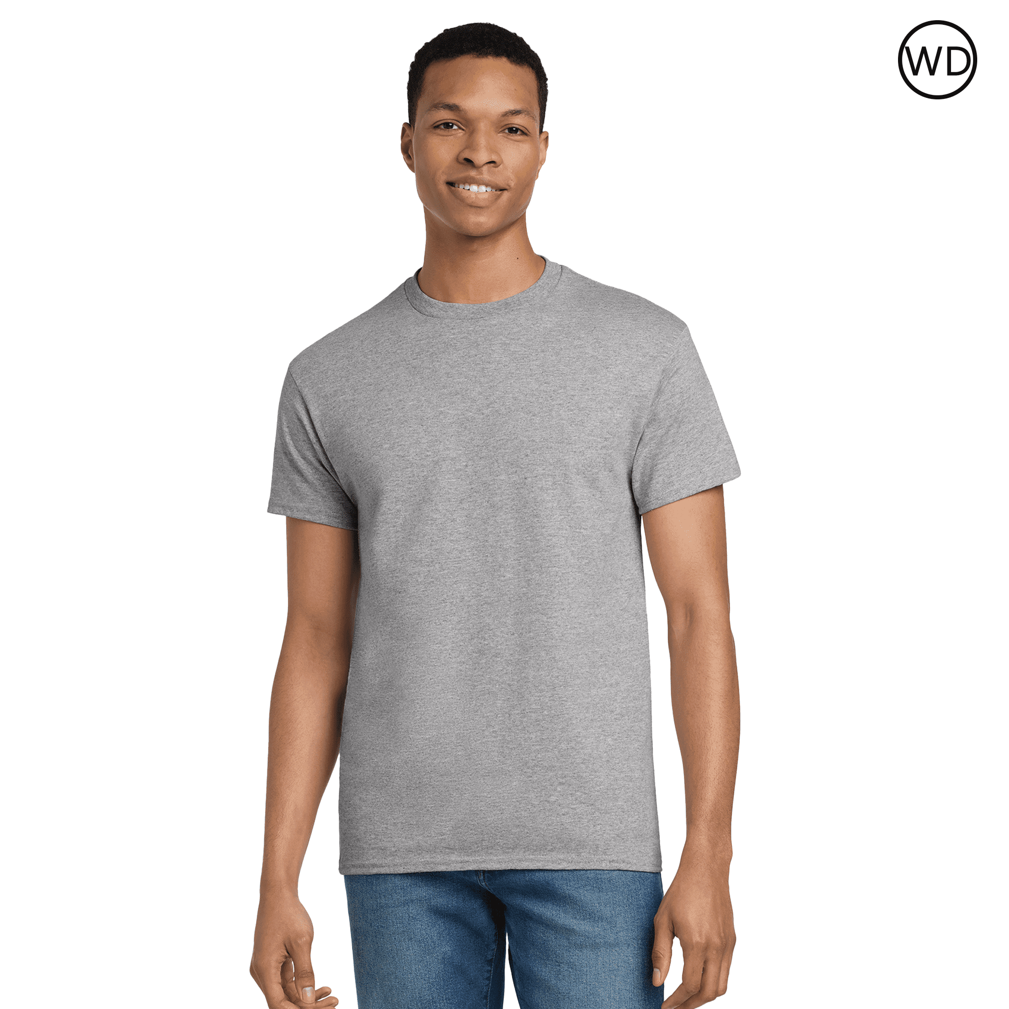 Gildan Softstyle Midweight Short Sleeve T-Shirt for Men, Graphite