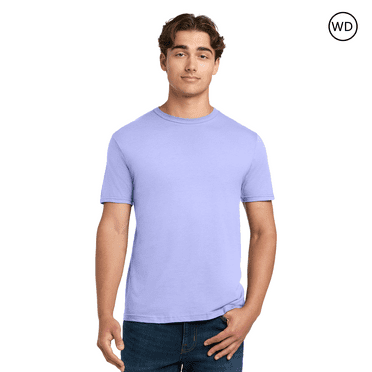 Gildan Softstyle Midweight Short Sleeve Cotton T-Shirt for Men, Violet, L