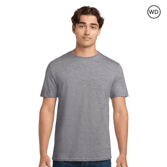 Gildan Softstyle Midweight Short Sleeve T-Shirt for Men, Graphite Heather, 2XL