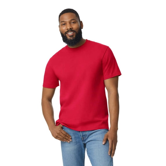 Gildan - Softstyle Midweight T-Shirt - 65000 - Red - Size: 2XL