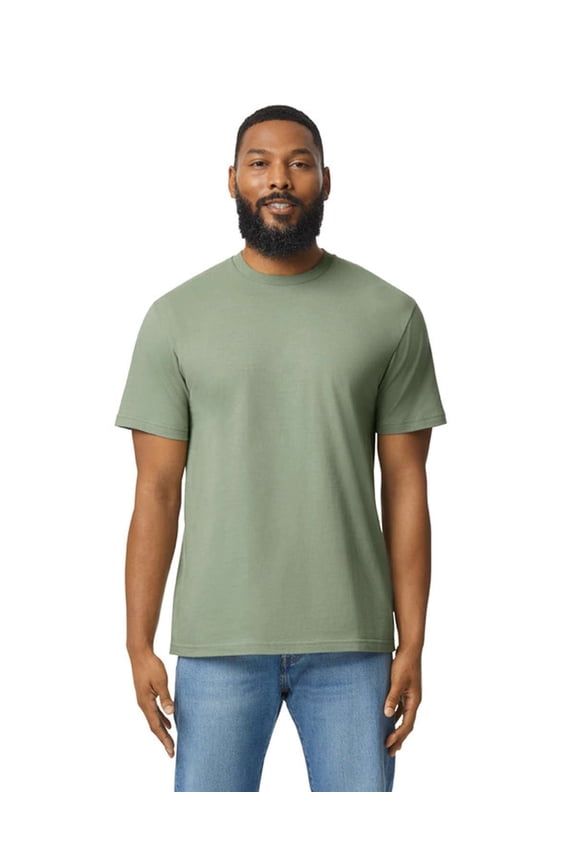 - Softstyle Midweight T-Shirt - 65000 - Sage - Size: 2XL