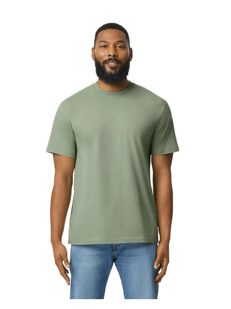 Gildan Softstyle Short Sleeve Midweight T-Shirt 65000, Sage, Size