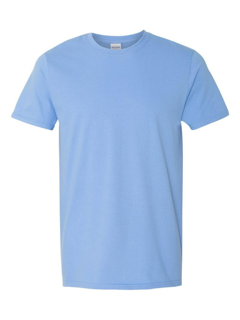 Gildan Softstyle T-Shirt, Carolina Blue, XL, 100% Ring-Spun Cotton