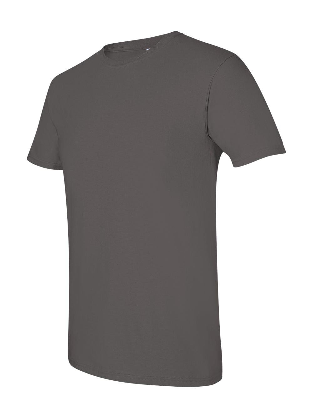 Gildan - Softstyle T-Shirt - 64000 - Charcoal - Size: 4XL - Walmart.com