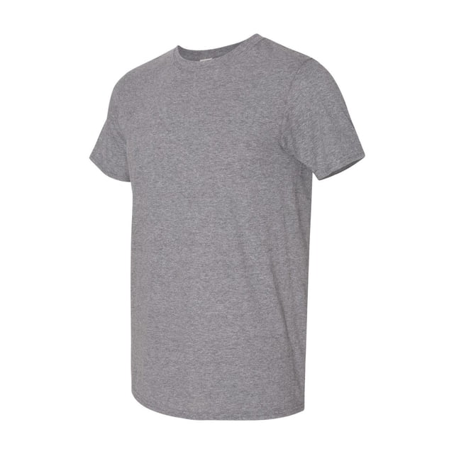 Gildan - Softstyle T-Shirt - 64000 - Graphite Heather - Size: 2XL ...