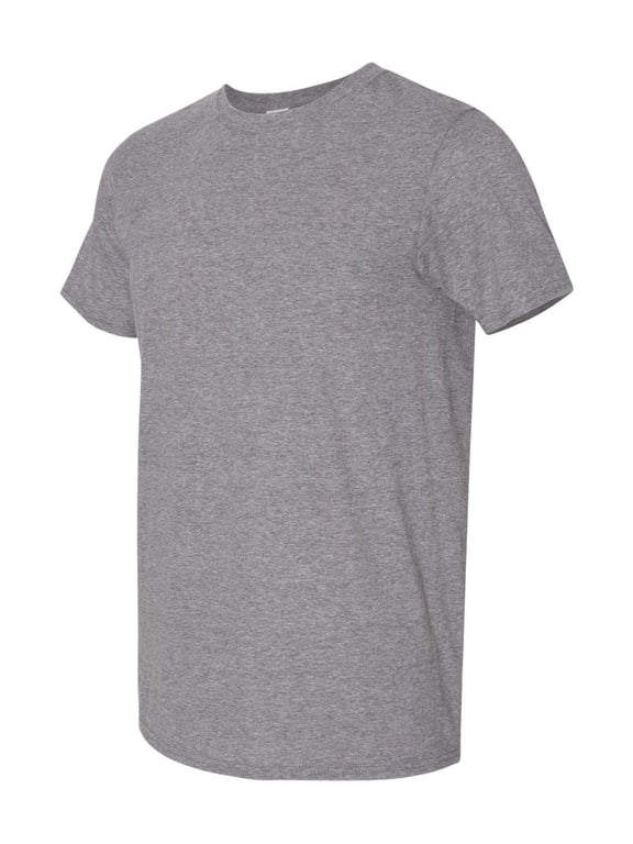 - Softstyle T-Shirt - 64000 - Graphite Heather - Size: L