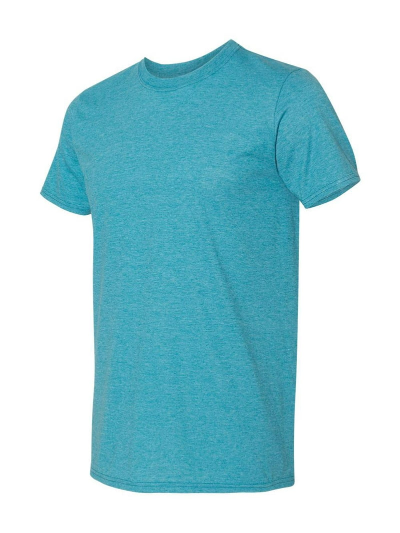 Gildan - Softstyle T-Shirt - 64000 - Heather Galapagos Blue - Size