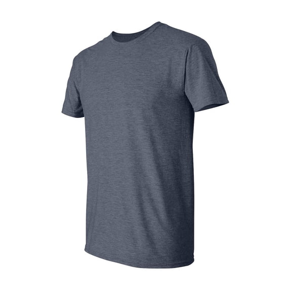 Gildan - Softstyle T-Shirt - 64000 - Heather Navy - Size: L