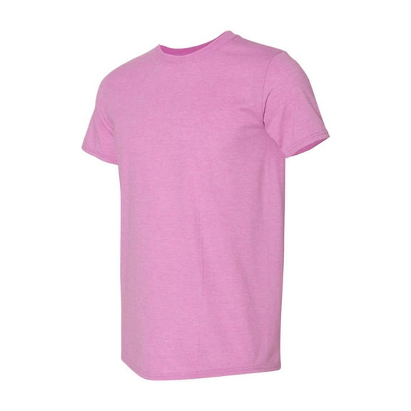 Gildan - Softstyle T-Shirt - 64000 - Heather Radiant Orchid - Size: L