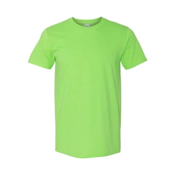 Gildan - Softstyle T-Shirt - 64000 - Lime - Size: S