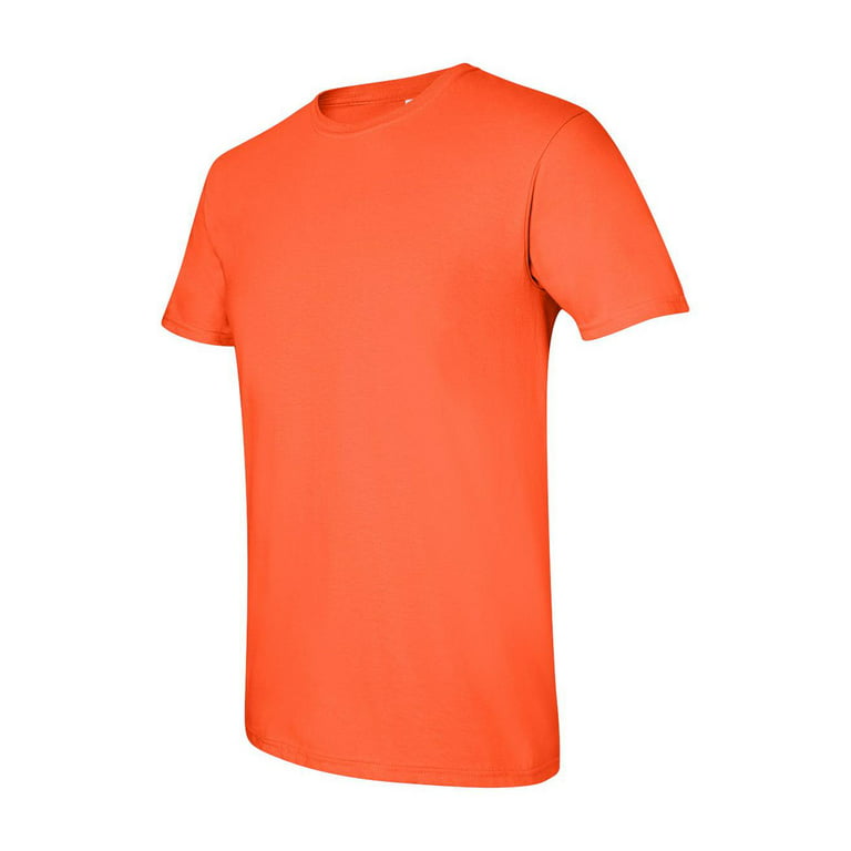 Custom T-shirts (Orange, 2XL, Size S-2XL) - Soft, Tagless