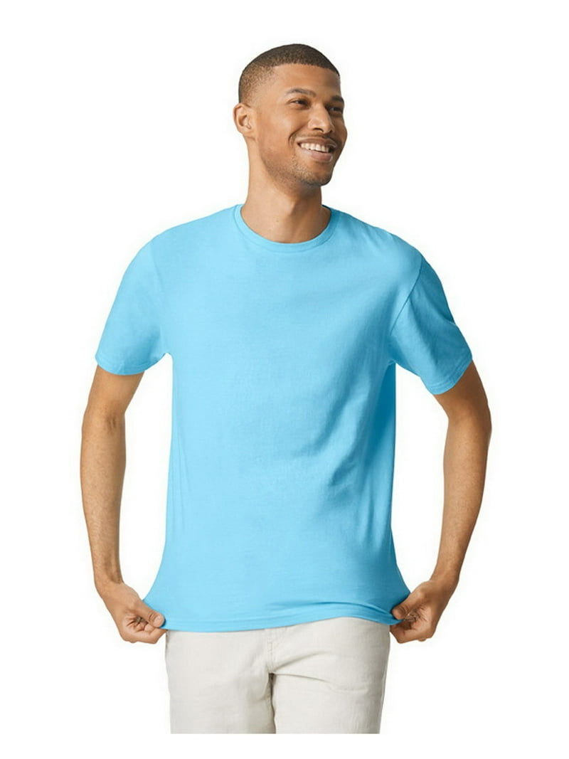 Gildan - Softstyle T-Shirt - 64000 - Sky - Size: L - Walmart.com