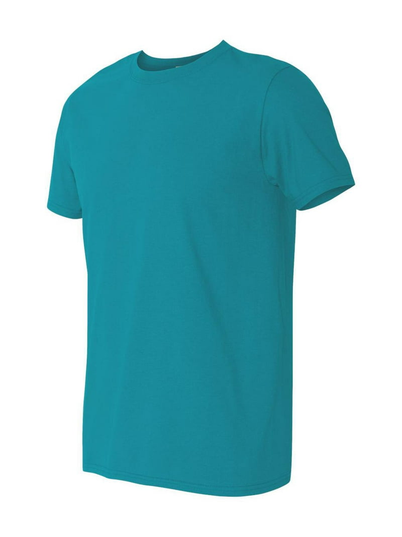 Gildan Softstyle Cotton Short Sleeve Tee, Tropical Blue, Size: 2XL