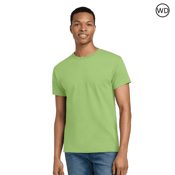 Gildan Softstyle T-Shirt, Men's Crewneck Tee for Arts and Craft, 100 Ring-Spun Cotton, Kiwi, L