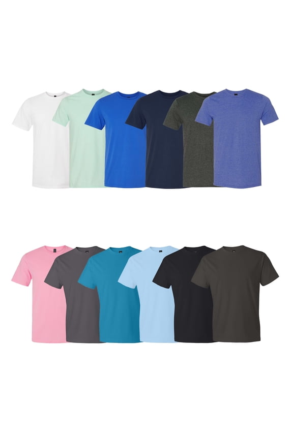 Softstyle T-Shirt for Men, Lightweight Tee, Men's Modern Shirt, Assorted Color, 2XL
