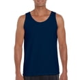 thumbnail image 1 of Gildan Softstyle Tank Navy, 1 of 1