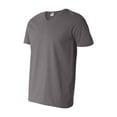 thumbnail image 1 of Gildan - Softstyle V-Neck T-Shirt - 64V00 - Charcoal - Size: 2XL, 1 of 3