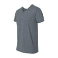 thumbnail image 1 of Gildan - Softstyle V-Neck T-Shirt - 64V00 - Dark Heather - Size: S, 1 of 3