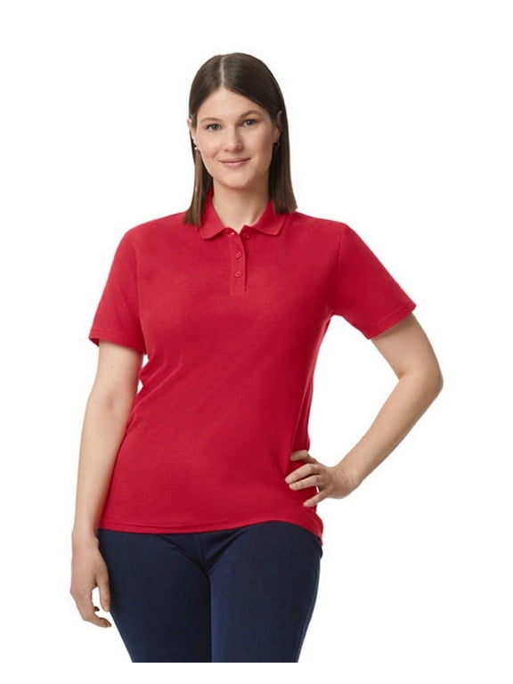 Softstyle Women�'s Pique Polo