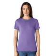 thumbnail image 1 of Gildan Softstyle Women’s T-Shirt, Semi-fitted 100% ring-spun cotton Tee, Heather Purple Shirt Size-2XL, 1 of 5