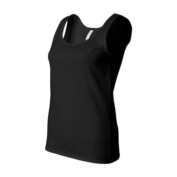 Gildan - Softstyle Women’s Tank Top - 64200L - Black - Size: S
