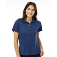thumbnail image 1 of Gildan Softstyle Womens Short Sleeve Double Pique Polo Shirt, GR64 Semi-fitted Polo Shirt, Navy L, 1 of 5