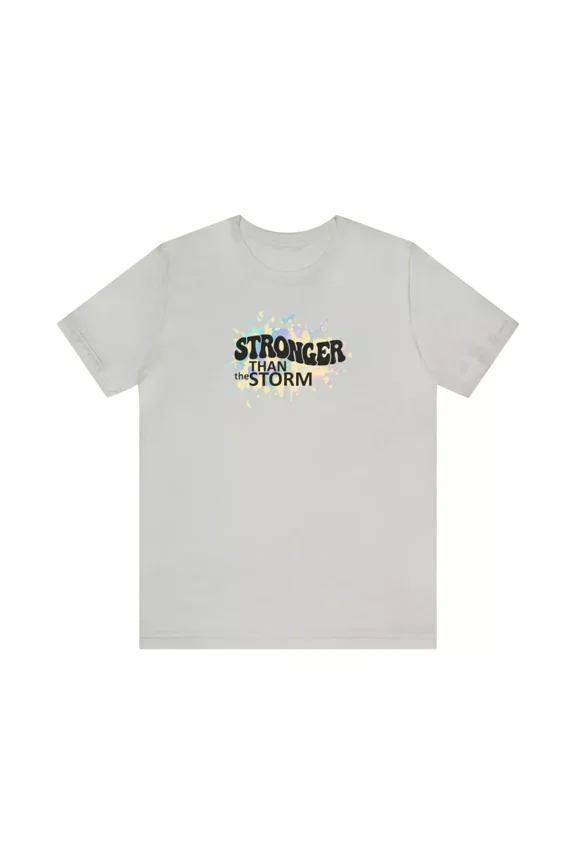 Stronger Than The Storm Jersey Tee Unisex Tee
