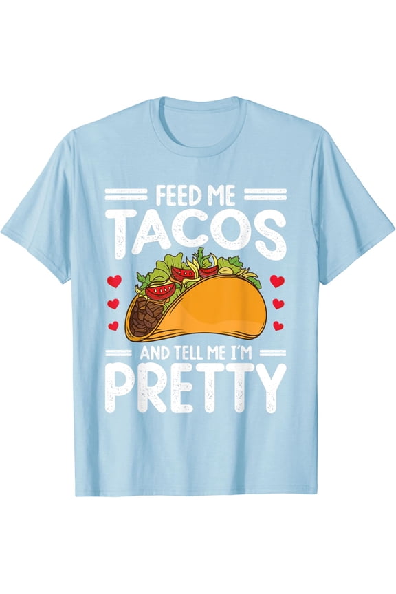 Taco Cinco de Mayo Funny Boys Men Women Mexican Food. T-Shirt