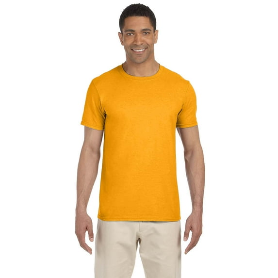 Gildan, The Adult Softstyle® 4.5 oz. T-Shirt - GOLD - S
