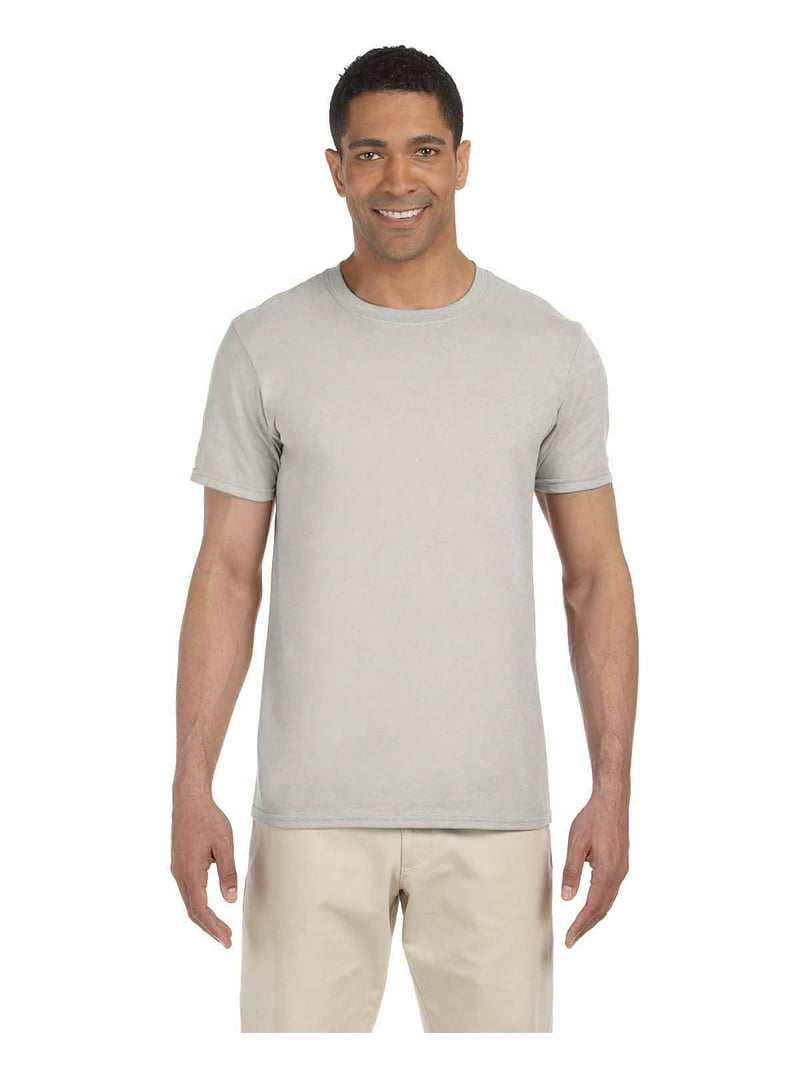 Gildan, The Adult SoftstyleÂ® 4.5 oz. T-Shirt - ICE GREY - S