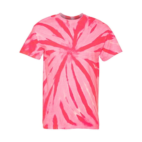 Gildan Tie-Dye Neon 1-Color Pinwheel Tee