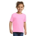thumbnail image 1 of Gildan Toddler Heavy Cotton T-Shirt, Short Sleeve Taped Neck Shirt, Light Pink Tee, Size 5T, 1 of 5