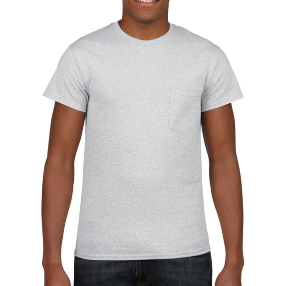 Gildan Ultra Cottn Pkt T Ash