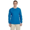 thumbnail image 1 of Gildan Ultra Cotton Adult Long Sleeve Tee , G240 , Sapphire , Small, 1 of 1