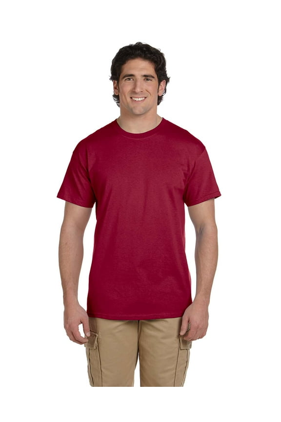 Ultra Cotton Adult Tee , G200 , Cardinal Red , X-Large