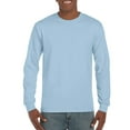 thumbnail image 1 of Gildan Ultra Cotton LS T LtBlu, 1 of 2