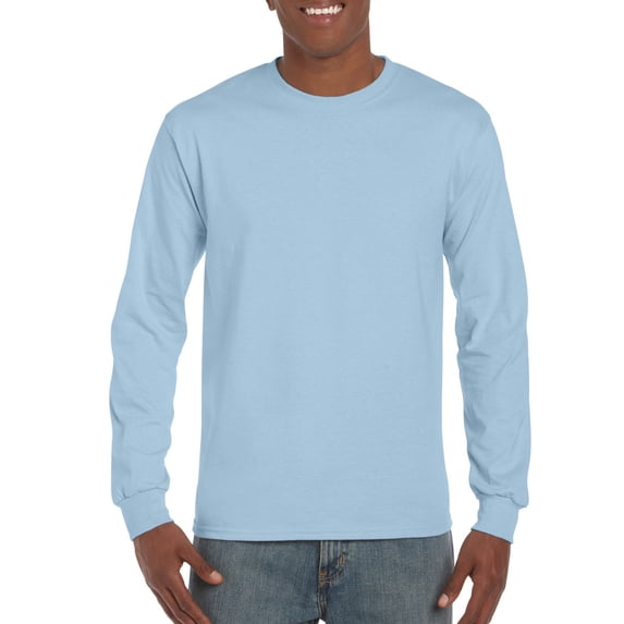 Gildan Ultra Cotton LS T LtBlu