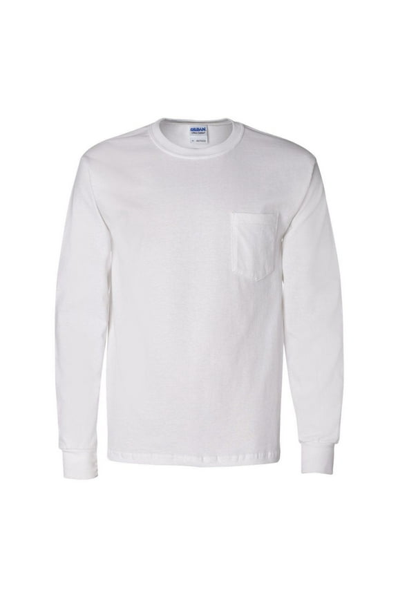 Ultra Cotton Long Sleeve Pocket T-Shirt